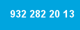 932 282 20 13